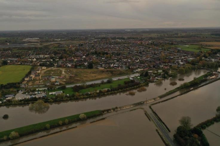 Fishlake and Stainforth flooded in November 2019